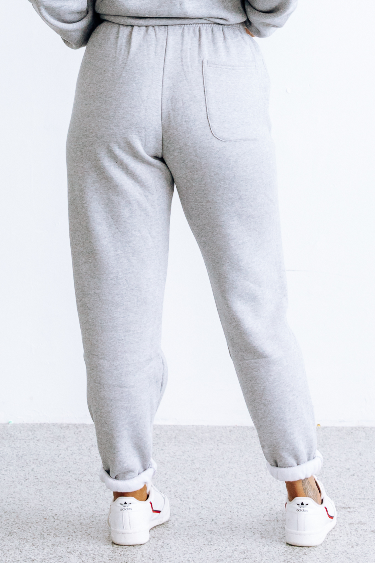 COLLEGE TRACKPANTS / GREY MARLE